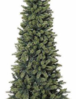 Creativ deco Künstlicher Weihnachtsbaum Weihnachtsdeko aussen, künstlicher Christbaum, Tannenbaum, in schlanker Form