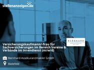 Versicherungskaufmann/-frau für Sachversicherungen im Bereich Vereine & Verbände im Innendienst (m/w/d) - Bielefeld