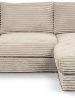 WERK2 Ecksofa Rozzana Design Ecksofa mit hohem Komfort, zeitlos & elegant, L-Form, in kuschelweichen Trendstoffen Cord, Breitcord und Plüsch