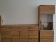 Wohnzimmer Anbauwand Vitrine und 2 Sideboard - Reutlingen