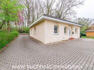 Buchholz - Trelde, Bungalow aus 2012 - Seniorengerecht, ruhige Lage im Grünen, sofort frei - Buchholz (Nordheide)
