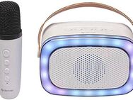 Denver BTM-610 Bluetooth-Lautsprecher (Bluetooth, 10 W, mit Karaoke-Funktion)