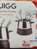 Quigg Elektrisches Fondue Set 1500W – Edelstahltopf * NEU * nie benutzt in 30629