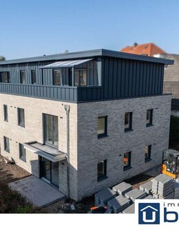 Neubau 3-Zimmer-Erdgeschosswohnung mit Terrasse & Carport, in zentraler Lage - Aurich