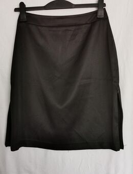 ZERO Rock schwarz Gr. 38 seitliche Reißverschlüsse als Schlitze - BW ca. 37 cm - Recklinghausen