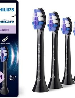 Philips Sonicare Aufsteckbürsten Sensitive, für sensible Zähne und Zahnfleisch, für jedes Sonicare Handstück