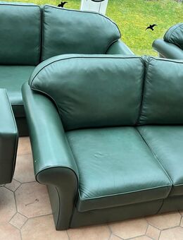 Couchgarnitur | 4 teilig | Echtleder | sehr guter Zustand - Hamburg