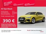 Audi A3, Sportback 40 TFSI e S line, Jahr 2024 - Eching (Regierungsbezirk Oberbayern)