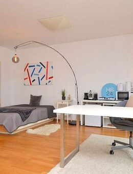 Modern möblierte 1-Zimmerwohnung in Höchberg mit Wlan und Terrasse - Höchberg