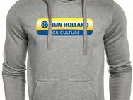 NEW HOLLAND PREMIUM Kapuzenpullover Hoodie Sweatshirt Pullover Pulli Herren grau Design 13 - Wuppertal