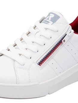 RIEKER Sport Sneaker Schnürung und Reißverschluss, Freizeitschuh, Halbschuh, Schnürschuh