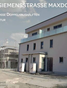 Neubau: Moderne Doppelhaushälfte mit anspruchsvoller Architektur! - Maxdorf
