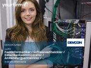 Fachinformatiker / Softwareentwickler / Datenbankadministrator / Anwendungsentwickler / SQL-Datenbankadministrator / IT-Generalist / Systemadministrator / IT-Administrator / IT-Entwickler (m/w/d) - Brühl (Nordrhein-Westfalen)