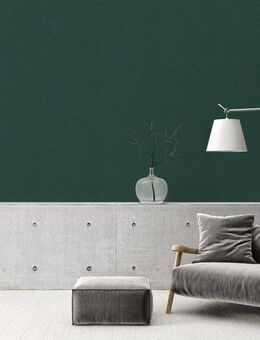 living walls Vliestapete Stories of Life Tapete Dunkelgrün moderne Vliestapete Grün, leicht strukturiert, einfarbig, uni, unifarben, (1 St), für Wohnzimmer Küche und Schlafzimmer Tapeten Wohnzimmer Schlafzimmer
