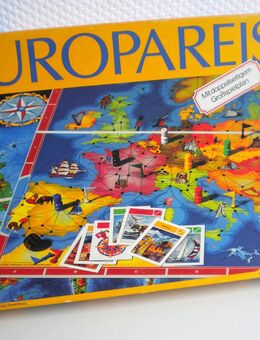 Ravensburger-Spiel-Europareise,1980,10-99 Jahre,2-6 Spieler,Nr. 6015001x - Linnich