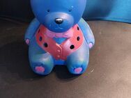 Teddybär Deko Keramik 15cm hoch 12cm lang 11cm breit Teelichthalter - Essen