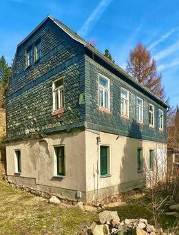 Einfamilienhaus oder Ferienhaus in Tannenbergsthal zur Sanierung - Muldenhammer