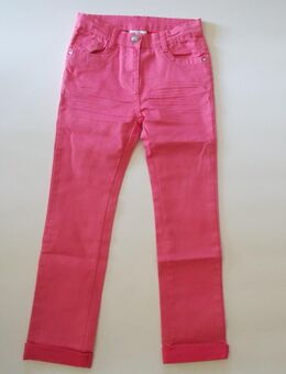 Jeans für Mädchen der Marke Topolino Pink Gr. 128 zu verkaufen. - Bielefeld