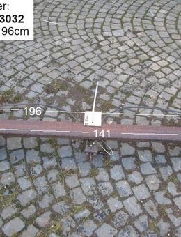 Alko Achse, ca 196cm, Typ B1000-3, 1000kg gebraucht, passend zB Wilk 490 Stern E BJ 84 - Schotten Zentrum