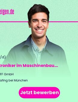 Elektroniker im Maschinenbau (m/w/d) - Grafing (München)