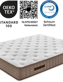 Taschenfederkernmatratze Majestät First Class Cool&Wool, Matratze in 90x200 weitere Größen, Yatas Bedding, 30 cm hoch, (1-tlg), H2, Wendematratze, ergonomisch, atmungsaktiv