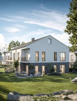 FORMHAUS | Großzügige Doppelhaushälfte mit Traumgarten am Wald. - Gauting