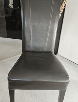 2 Esstisch/ Esszimmer Stühle - Hohe Lehne - Borchen