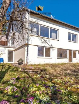 Den großen Garten in einer großen 4,5 Zi. Wohnung mit Ausblick genießen + 1,5 Zi. im Dachgeschoss! - Plüderhausen