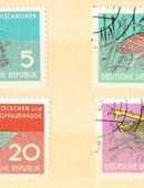 DDR Briefmarken Tiere (423) in 20095