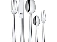 Silit Besteck-Set Midi (30-tlg), 6 Personen, Edelstahl 18/10, Solide Monobloc Tafelmesser, poliert