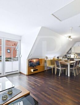 Attraktive 3-Zimmer-Etagenwohnung mit Balkon und Gartennutzung - Dornum