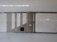 HymerCamp Wohnmobiltür 173 x 53 mit Schlüssel gebr. Aufbautür mit Rahmen (Fiat280) (Eingangstür) - Schotten Zentrum