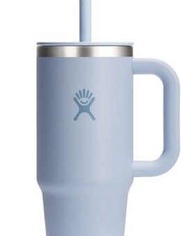 Hydro Flask Thermobecher All Around Travel Tumbler in den Größen 24 oz/ 32 oz / 40 oz, Edelstahl, Thermo Cup mit Strohhalm