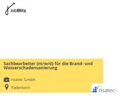 Sachbearbeiter (m/w/d) für die Brand- und Wasserschadensanierung - Paderborn