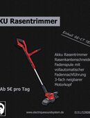 [VERMIETUNG] Einhell Akku Rasentrimmer / Rasenkantenschneider Garten Heimwerken in 39110