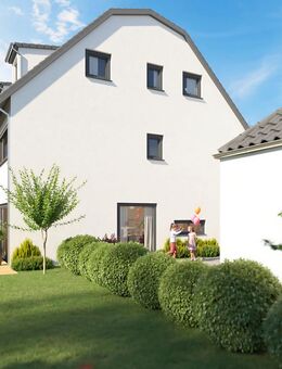 RESERVIERT - Neubau-Reiheneckhaus in zentraler Lage von Baldham - nachhaltig, stilvoll & kompakt - Vaterstetten
