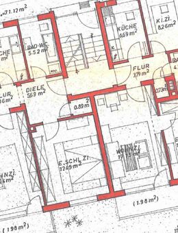 freundliche 3 ZKB Wohnung mit Balkon - Augsburg