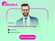 Führungserfahrene Quereinsteiger (m/w/d) für Backgastronomie Marktführer