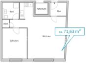 [TAUSCHWOHNUNG] Schöne Neubauwohnung 2 ZBK gegen Altbau 3-4 ZKB - Hamburg