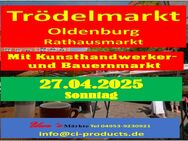 Oldenburg Rathausmarkt, Markt 1, Trödelmarkt, Kunsthandwerk - Weener