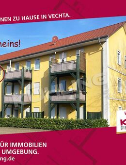 Kompakte 2-Zimmer-Wohnung in Zentrums- und UNI-nähe - Vechta