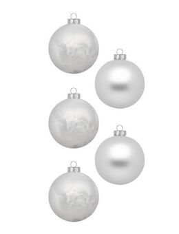 MAGIC by Inge Weihnachtsbaumkugel, aus Glas, 12 Kugeln 7,5 cm, inklusive Aufhänger