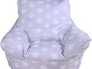 Knorrtoys® Sitzsack Royal Grey, für Kinder, Made in Europe