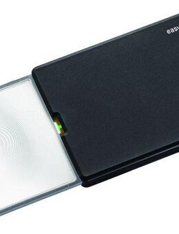 Eschenbach Optik Taschenlupe easyPOCKET, 1-tlg., Stromsparend, LED-Technik, 3-fach Vergrößerung