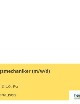 Zerspanungsmechaniker (m/w/d) - Dommershausen