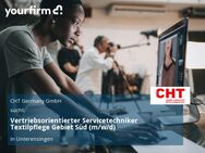 Vertriebsorientierter Servicetechniker Textilpflege Gebiet Süd (m/w/d) - Unterensingen