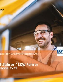 Berufskraftfahrer / LKW Fahrer (m/w/d) Klasse C/CE - Eberswalde