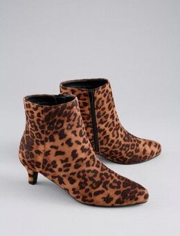 Aniston SHOES Stiefelette, Reißverschluss-Ankelboots, Trichterabsatz - NEUE KOLLEKTION