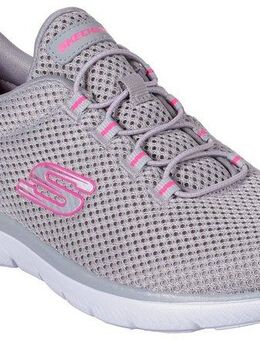 Skechers SUMMITS Slip-On Sneaker Freizeitschuh, Halbschuh, Schlupfschuh mit komfortabler Innensohle