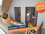 Neubauprojekt MEDIO mit KfW-Förderung. 2-Zimmerwohnung mit Dachterrasse in Langen - Langen (Hessen)